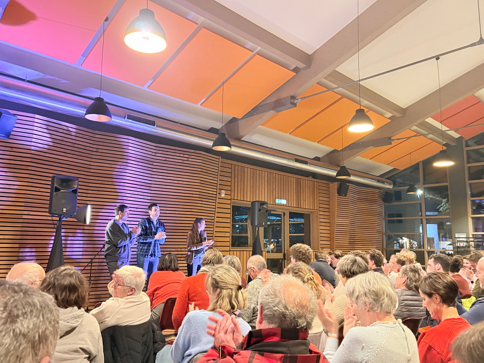 Une soirée qui fait du bien au moral !