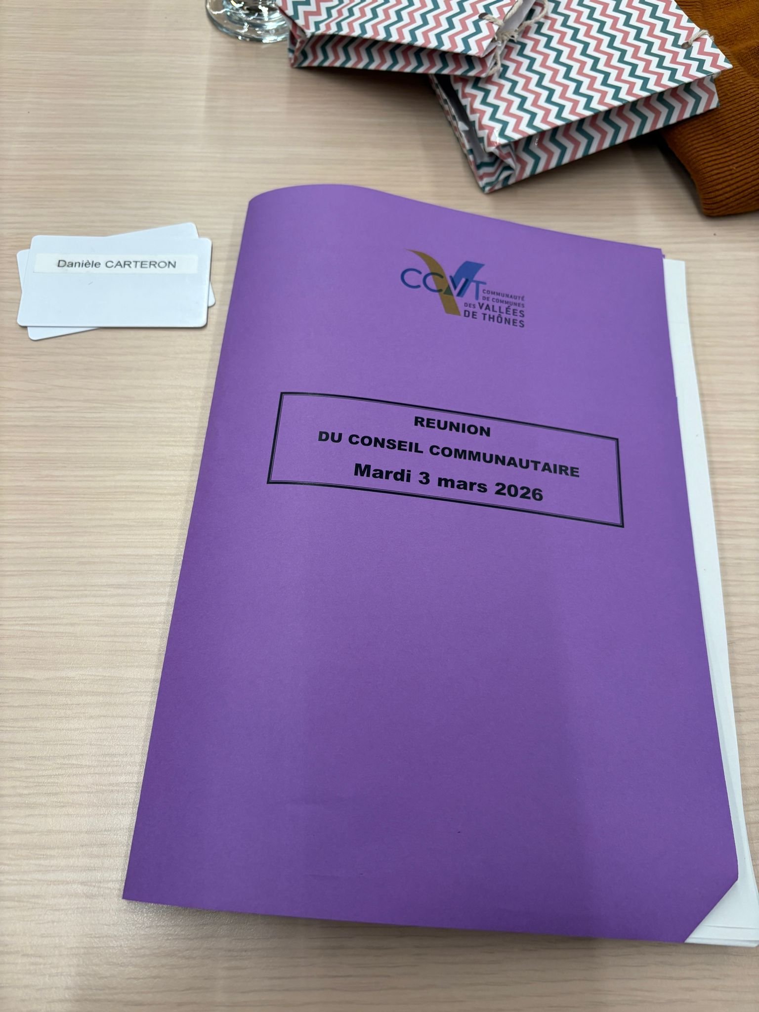  🏛️Un dernier conseil communautaire hier soir 