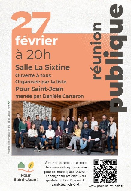 Venez à notre réunion publique demain ! 