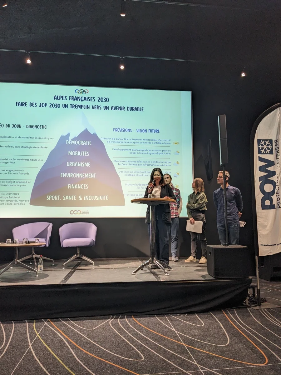 Restitution de la Convention Citoyenne Olympique