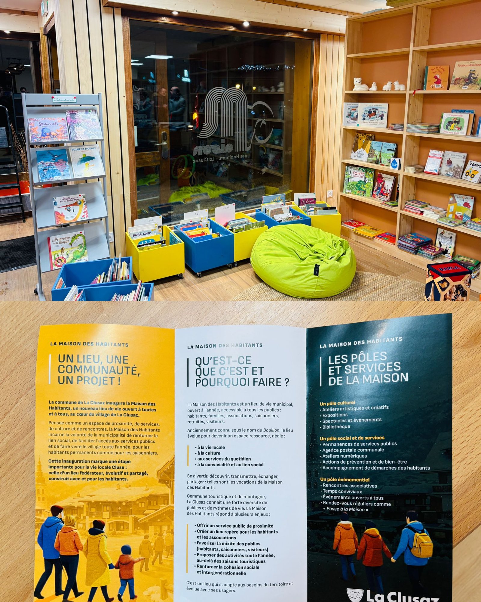 Inauguration de la Maison des habitants à la Clusaz !🏠