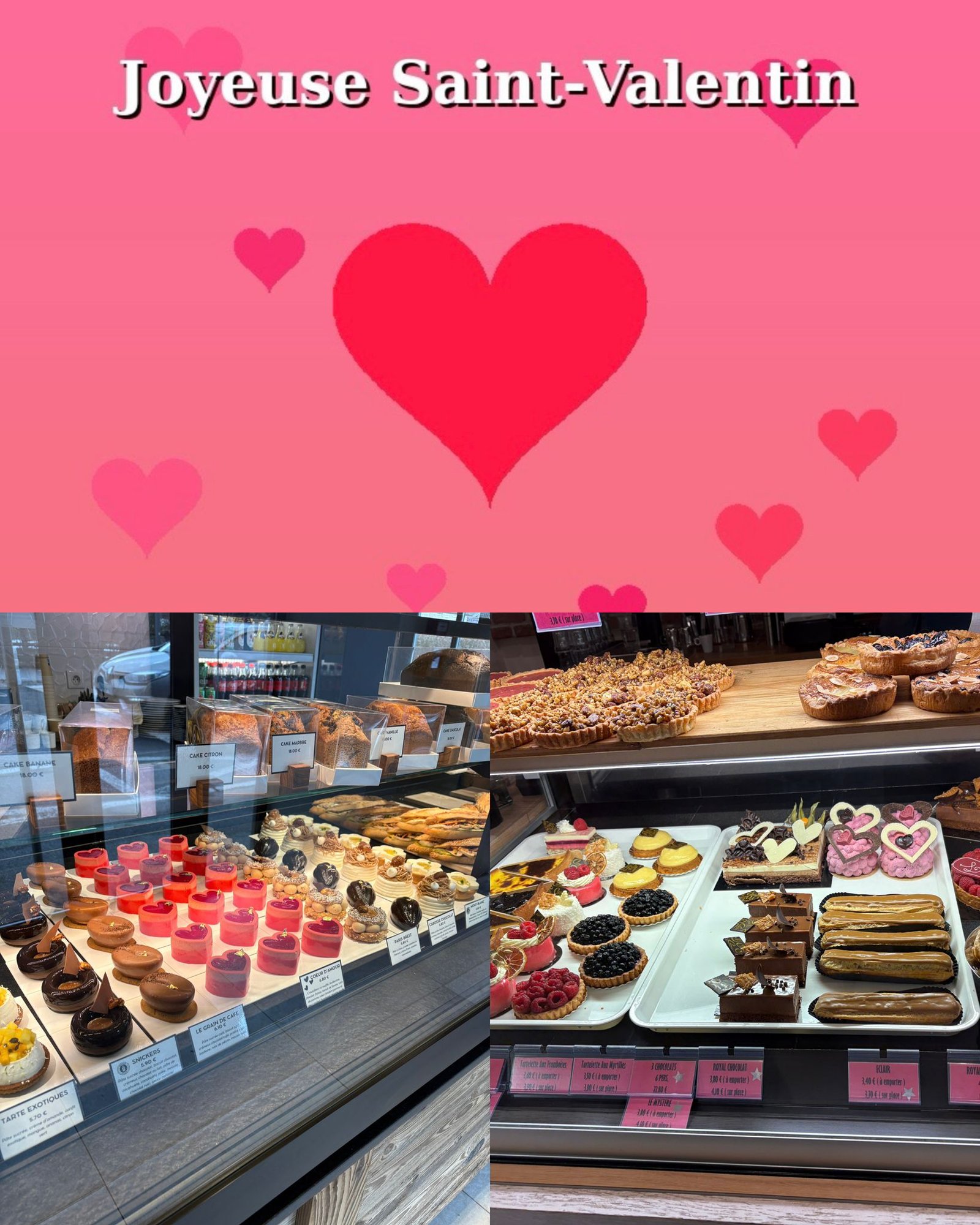 Joyeuse Saint Valentin à toutes et à tous !